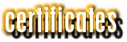 certificates